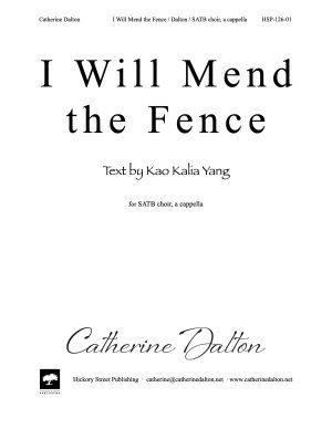 I Will Mend the Fence